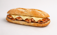 Bocadillo de lomo con queso